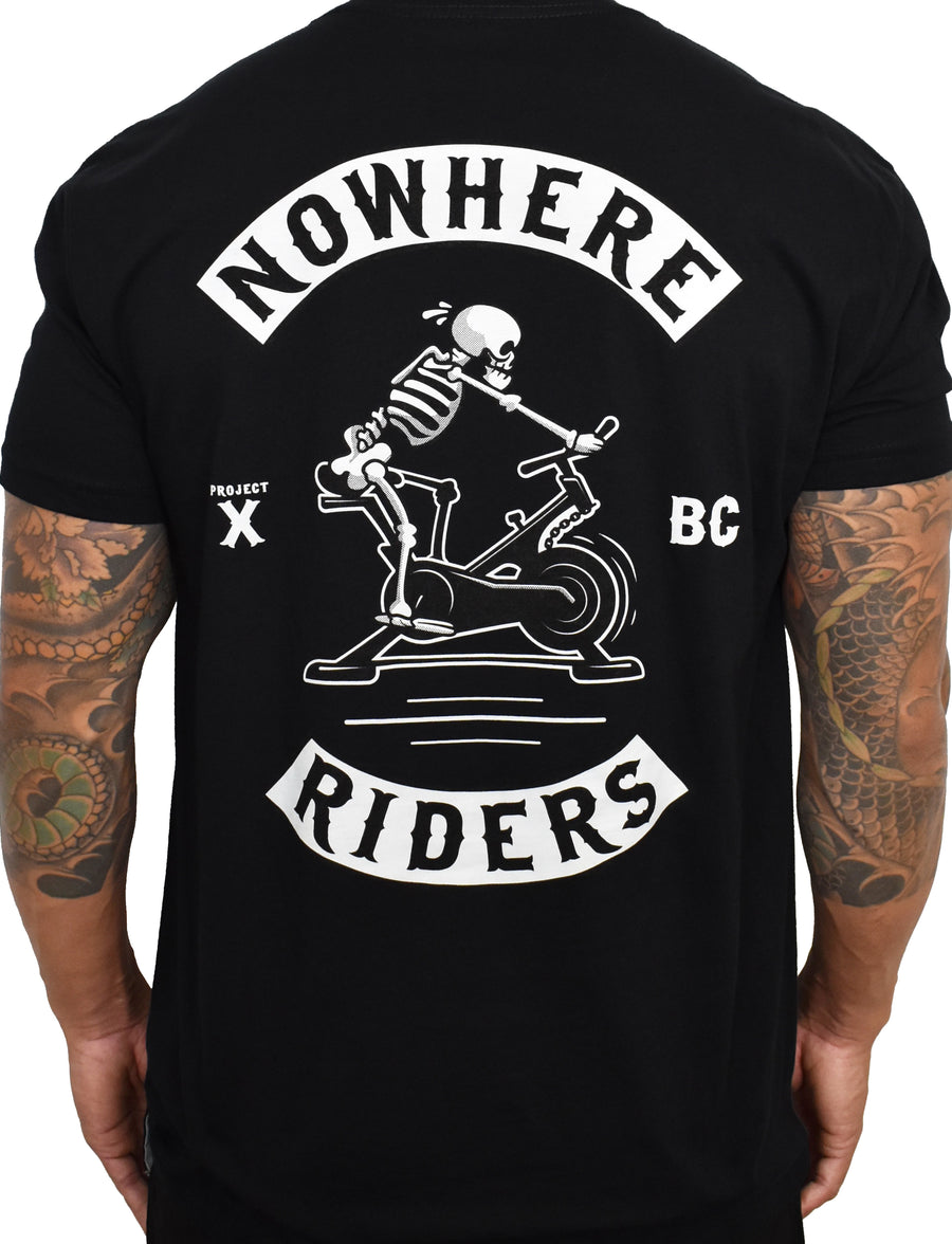 Men's 'Nowhere Riders' Tee - Black